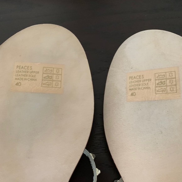 Ash Peace Studded Slingback Leather Sandals - Picture 5 of 5